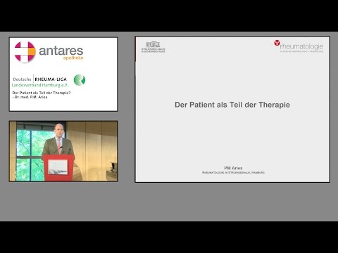 Welt Rheuma Tag 2015 - Der Patient als Teil der Therapie? (Dr. med. P.M. Aries)