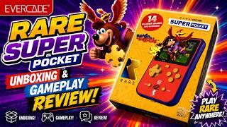RARE Super Pocket - Unboxing, Gameplay and Review - Banjo-Kazooie