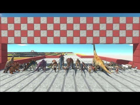 Random Units Speed Race Marathon - Animal Revolt Battle Simulator