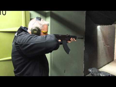 Mike shooting my VZ58 in 7.62x39