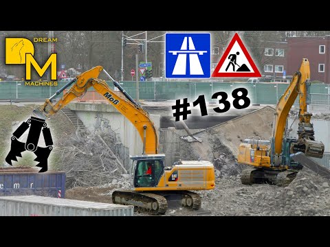 CATERPILLAR 336 Next Generation VOLVO EC380E BAGGER MEGA AUTOBAHN BAUSTELLE 138 DREAM MACHINES