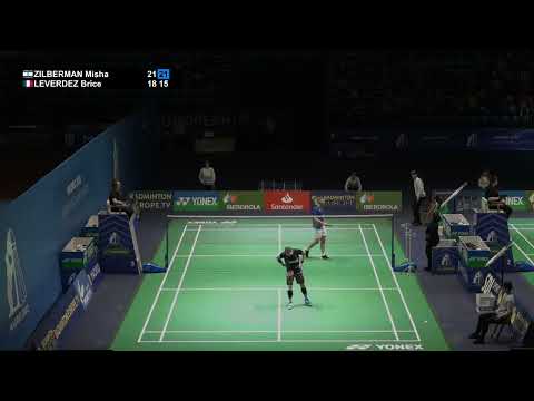 Match Point - Misha Zilberman vs Brice Leverdez - MS, QF - European Championships 2022