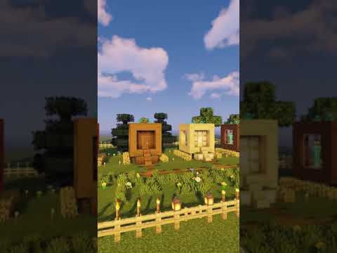 EPIC Minecraft Starter House for Every Biome! #shorts