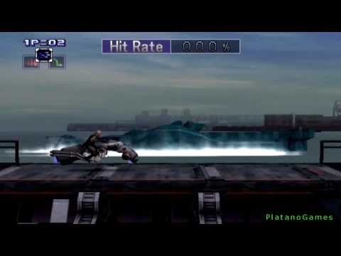 Contra: Shattered Soldier - Bike & Docks Gameplay - Single Player - PS2 - HD