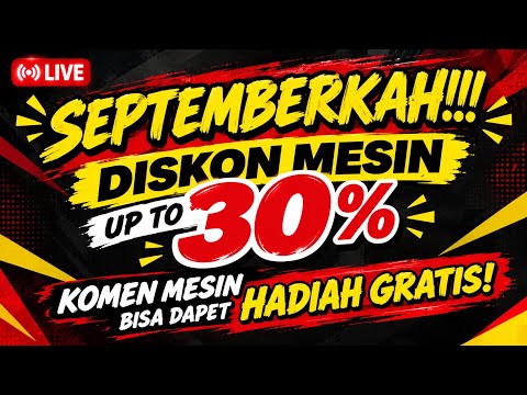 KOMEN MESIN BISA SAPET HADIAH GRATIS!!!