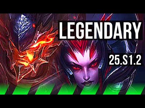 XIN ZHAO vs ELISE (JGL) | 10/1/5, Legendary | KR Master | 25.S1.2