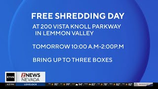 Free shredding day