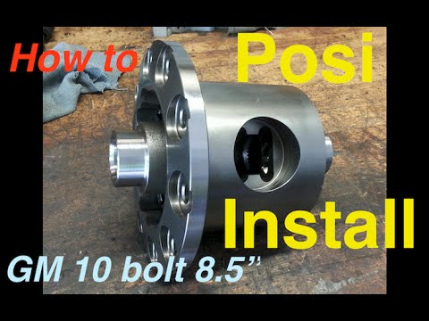 GM 10 Bolt 8.5" Posi Install "How To" Chevy C10 Truck - Eaton Truetrac