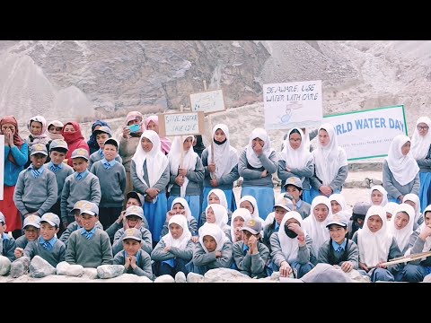 Water day rally by Students of Army goodwill school bogdang