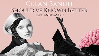 【和訳】Clean Bandit - Should&#39;ve Known Better ft. Anne-Marie