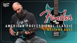 Video thumbnail for Fender American Professional Classic Mustang Bass | EMPIRE MUSIC by Empire Music