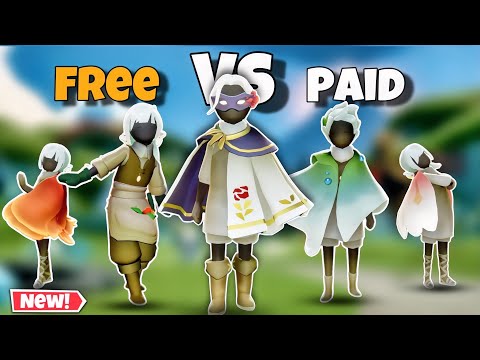 Days Of Bloom - Free Vs Paid | Sky Cotl | #skycotl