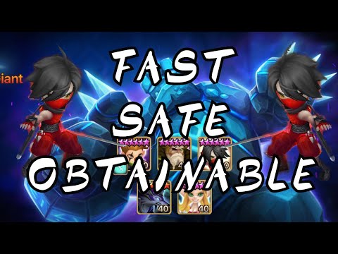 SUMMONERS WAR / SAFE, FAST AND OBATINABLE GB12 TEAM! GARO VS GIANTS