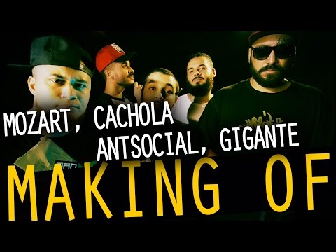 Making Of CypherBox - Mozart MZ, Cachola, Antsocial, Gigante no Mic & Dj Gio Marx
