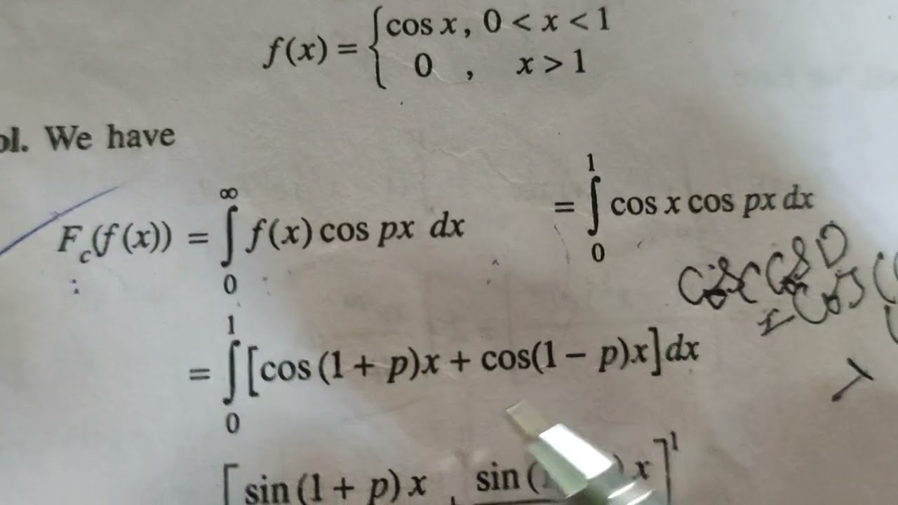 Solve the solution by fourier transform