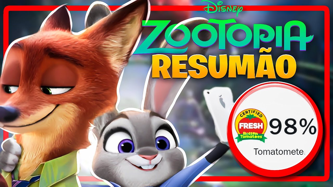 Zootopia é Mais que uma Animação Infantil: A História em 1 Vídeo!