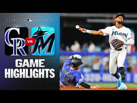 마이애미 VS 콜로라도 MLB 스포츠 하이라이트