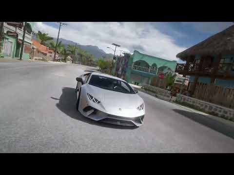 Lamborghini Huracan Performante roller in Forza Horizon 5. "GRVI x KEDELA - THE LOST AGE"