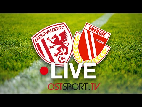 LIVE! Greifswalder FC vs. FC Energie Cottbus | Regionalliga Nordost | SP12
