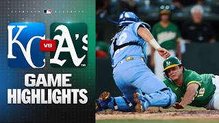 Royals vs. A's Game Highlights (4/29/26) | MLB Highlights