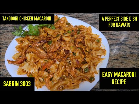 TANDOORI CHICKEN MACARONI🧡 |FULL RCP IN DESCRIPTION BOX | #tanzania #daressalaam #eastafrica #recipe