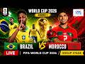 FIFA World Cup 2026 LIVE Brazil Vs Morocco Match LIVE At MetLife Stadium Vini Jr Hakimi N18G