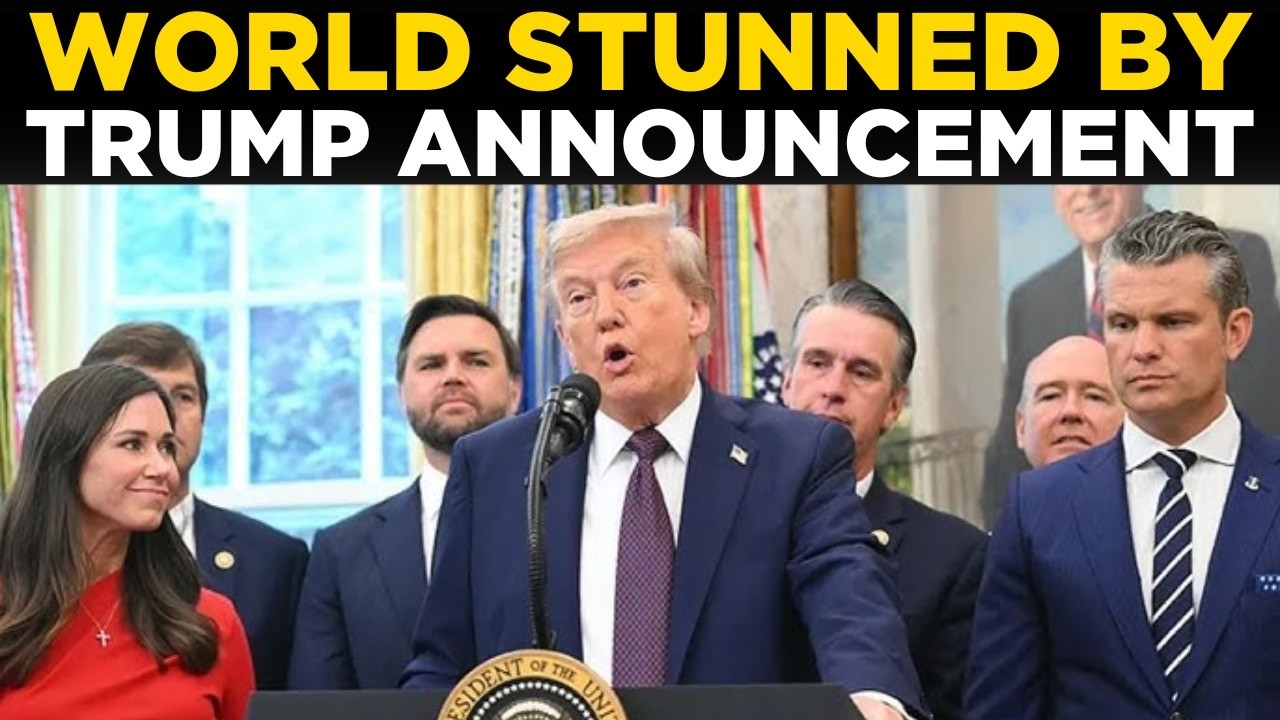 Donald Trump LIVE | Trump Stuns World With HUGE Announcement; US In Shock | US NEWS
