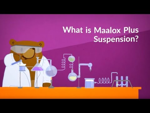 What is Maalox Plus Suspension? (Aluminum Hydroxide- Magnesium Hydroxide- Simethicone)