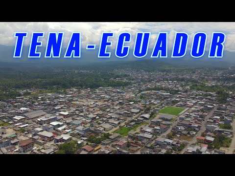 INCREÍBLES IMÁGENES CON DRONE, El Tena Napo Ecuador