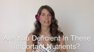Are You Deficient? I Was! Important Info You Need To Know: Iodine, D & B12