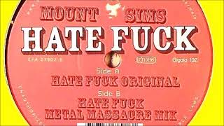 Mount Sims - Hate Fuck (12", 2003)