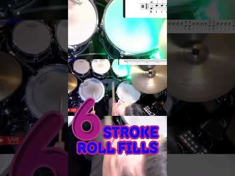 6 Stroke Roll Drum Fills