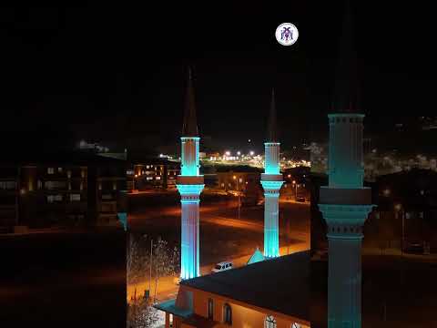 Erzincan, gecenin ışığında bir başka güzel. 23.12.2024