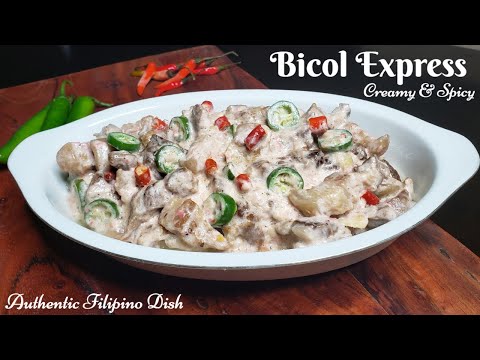 QUICK AND EASY BICOL EXPRESS RECIPE | FILIPINO RECIPE | HOW TO COOK BICOL EXPRESS