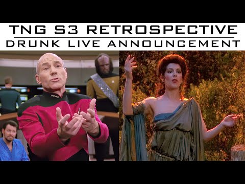 TNG S3 Retrospective DRUNK Live Stream Announcement