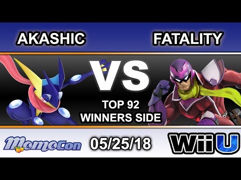 Momocon 2018 - YP | Fatality (C.Falcon) Vs. Akashic (Greninja) Top 96 Winners R2