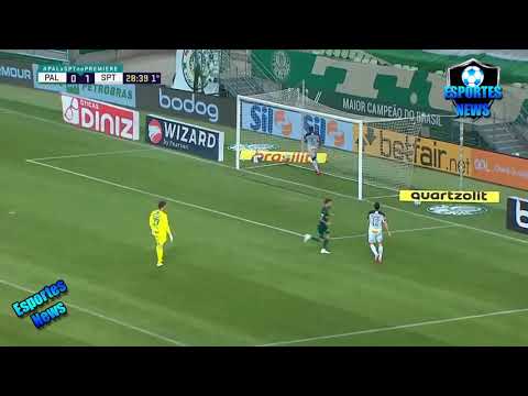 Gol de Willian Bigode do Palmeiras ! PALMEIRAS 1 X 1 SPORT brasileirão 2020