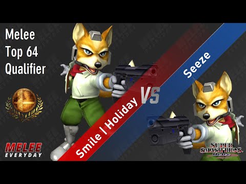 Aegis - Smile | Holiday (Fox) vs. Seeze (Fox) - SSBM - Singles Pools - Top 64 Qualifier