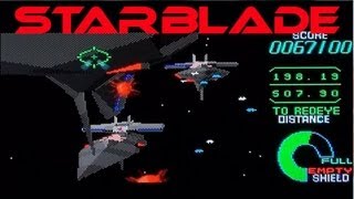 Starblade on the Mega CD / Sega CD