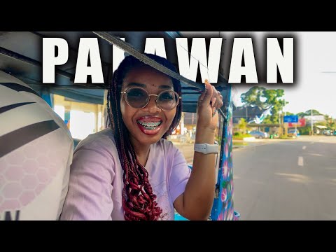 My first time in PALAWAN || Black girl exploring the Philippines🇵🇭!