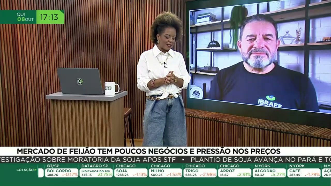 Mercado de feijão tem poucos negócios e pressão nos preços