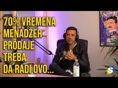 70% vremena menadžer treba da radi ovo...