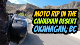 Moto Rip on the Canadian Desert | Okanagan, BC | Lees-Ure Lite Excel