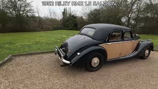 1952 RILEY RME 1.5 SALOON