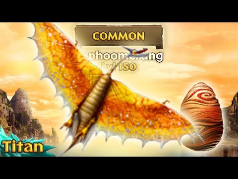 Typhoomerang Max Level 150 Titan Mode | Dragons: Rise of Berk