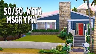 Mid Century Modern 50/50 with MsGryphi  The Sims 4