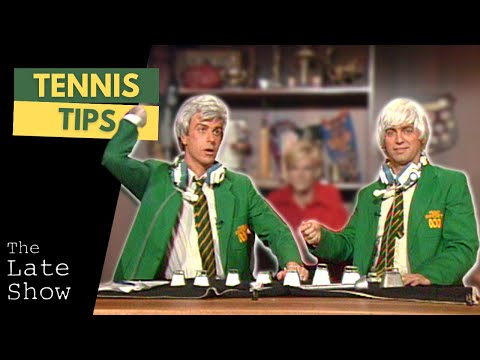 Tennis Tips With Graham And The Colonel | The Late Show