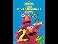 Opening Closing To Sesame Street The Great Numbers Game 2001 DVD