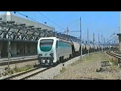 Treni in transito a Milano Certosa nell'anno 2000