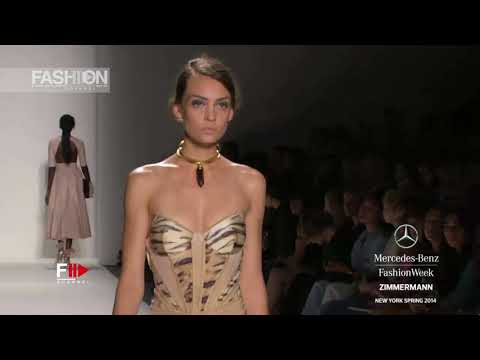 ZIMMERMANN Spring 2014 New York - Fashion Channel
